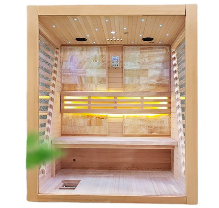SAUNA EVOLUTION®  Indoor Steam Sauna Room Glass 01