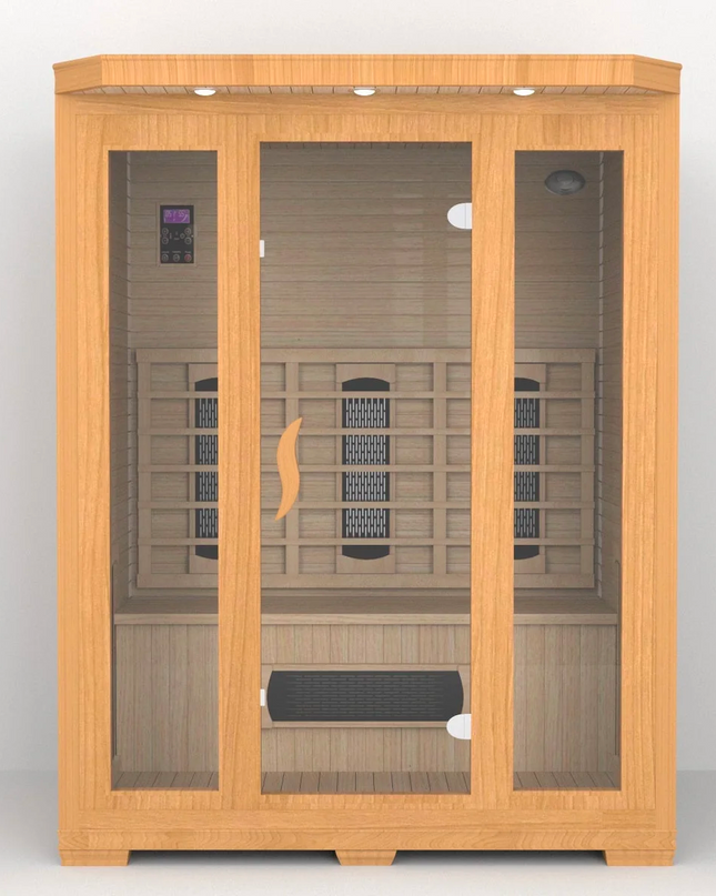 SAUNA EVOLUTION®  Indoor Wooden Dry Cabin Customized Sauna Room Far Infrared 04