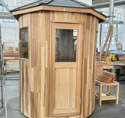 SAUNA EVOLUTION®  Garden Series Outdoor Sauna Cabin 06