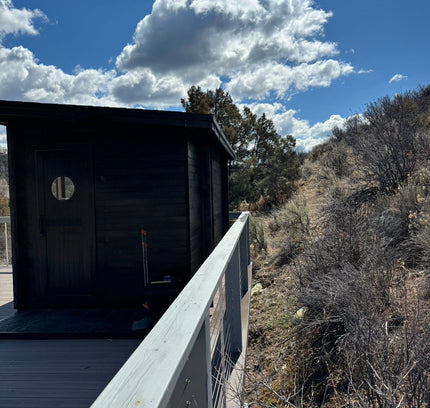 SAUNA EVOLUTION® Large Cabin Sauna Eco Oasis 3