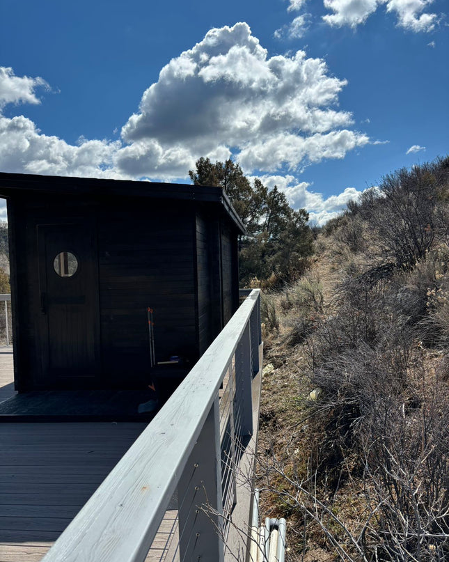 SAUNA EVOLUTION® Large Cabin Sauna Eco Oasis 3