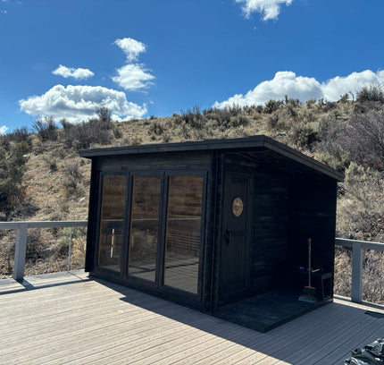 SAUNA EVOLUTION® Large Cabin Sauna Eco Oasis 3