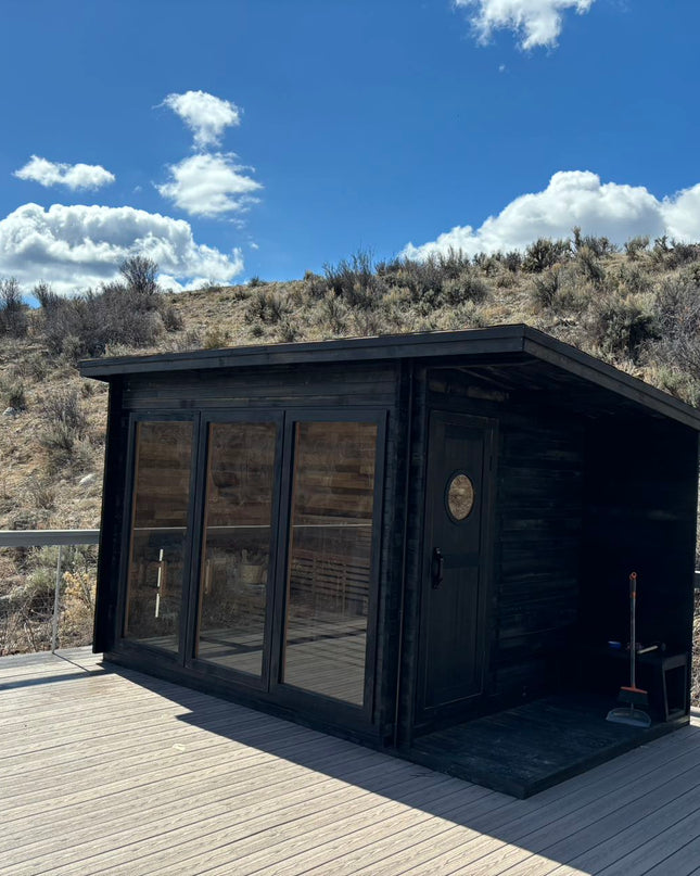 SAUNA EVOLUTION® Large Cabin Sauna Eco Oasis 3