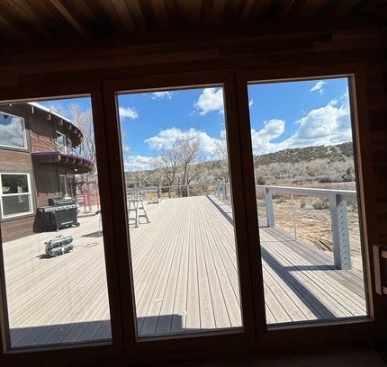 SAUNA EVOLUTION® Large Cabin Sauna Eco Oasis 3