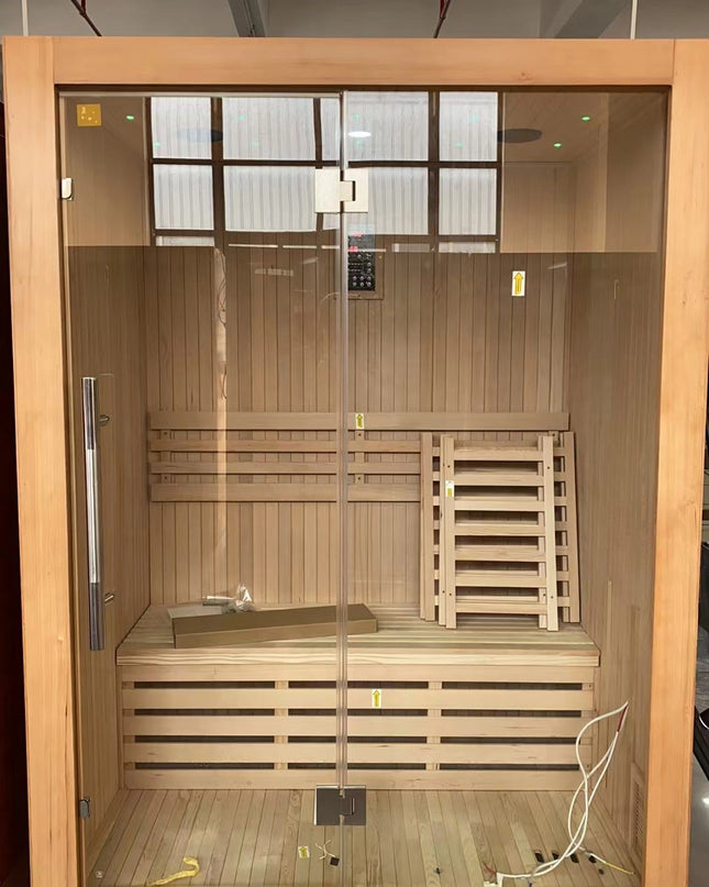 SAUNA EVOLUTION® 2 Person Traditional Steam Sauna Modern Relax