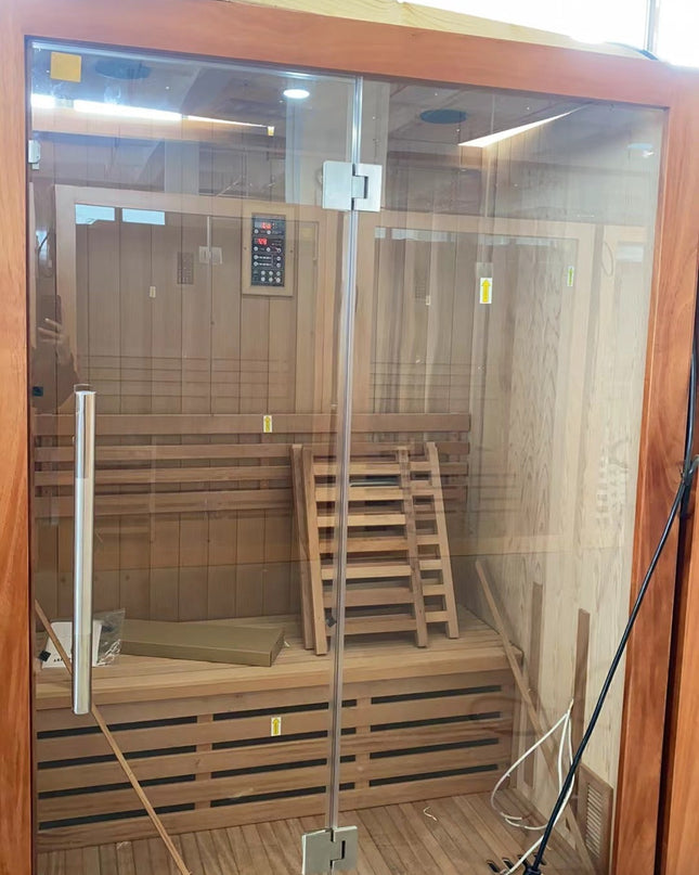 SAUNA EVOLUTION® 2 Person Traditional Steam Sauna Modern Relax