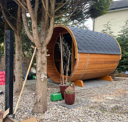 SAUNA EVOLUTION® Barrel Sauna Serenity Nature Air 7