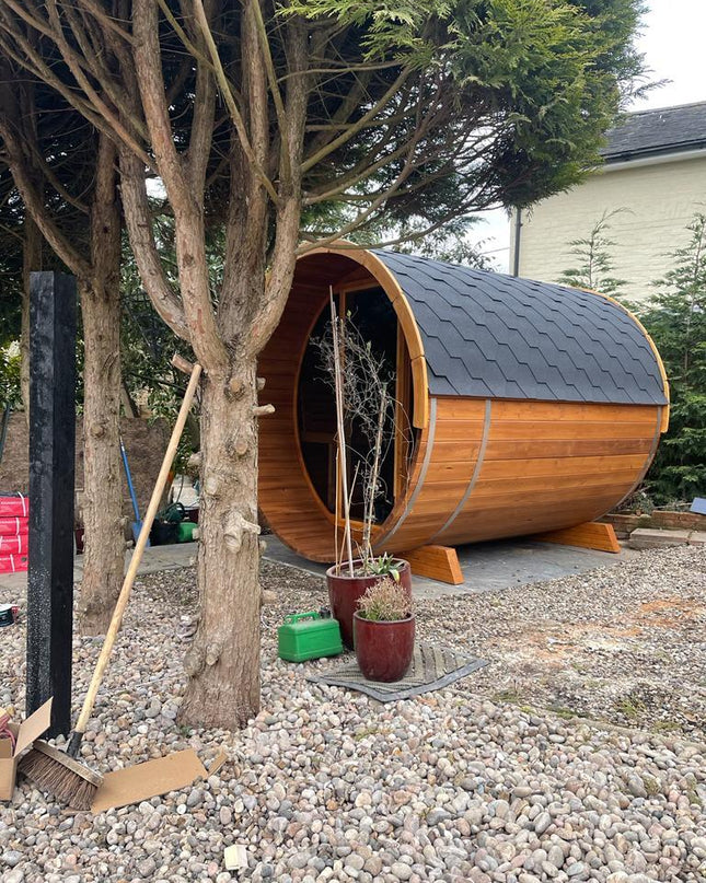 SAUNA EVOLUTION® Barrel Sauna Serenity Nature Air 7