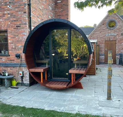 SAUNA EVOLUTION® Barrel Sauna Serenity Nature Air 7