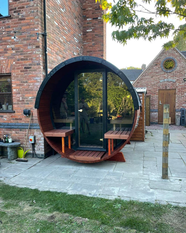 SAUNA EVOLUTION® Barrel Sauna Serenity Nature Air 7