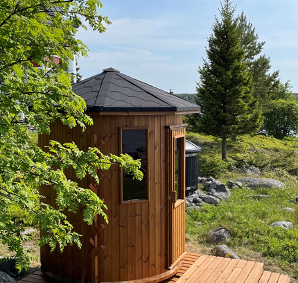 SAUNA EVOLUTION®  Garden Series Outdoor Sauna Cabin 06