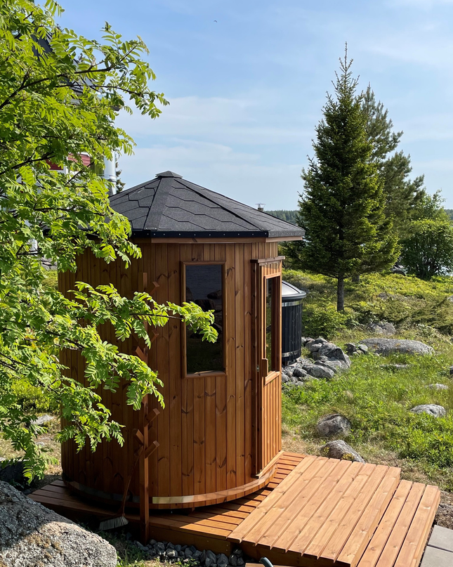 SAUNA EVOLUTION®  Garden Series Outdoor Sauna Cabin 06