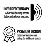 Finnmark FD-3 Full-Spectrum Infrared Sauna | 3–4 Person