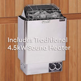 Finnmark FD-5 Trinity XL Hybrid Sauna | 4 Person