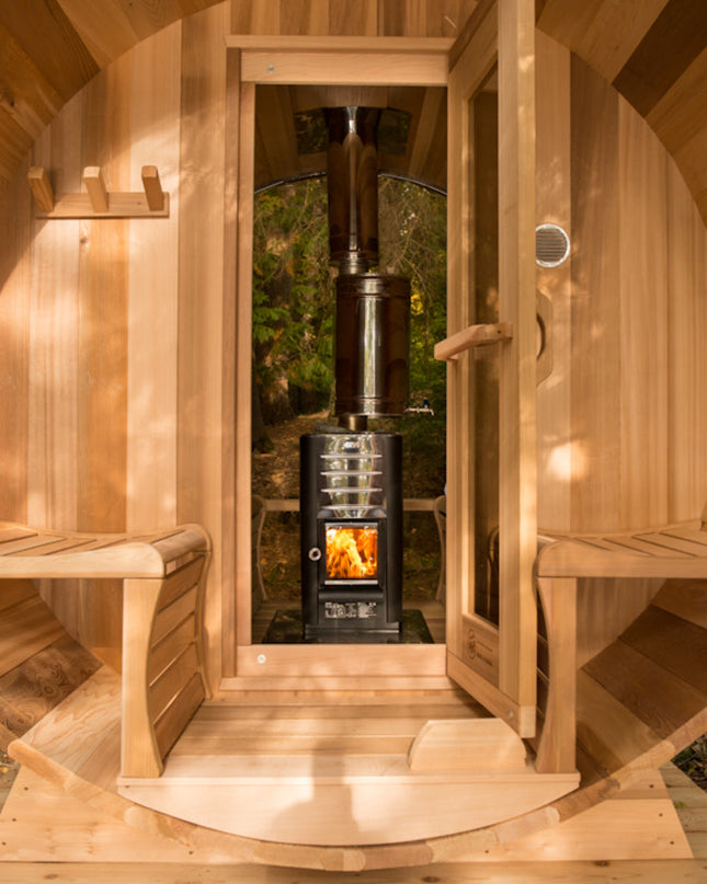 SAUNA EVOLUTION® Barrel Sauna Serenity Nature Air 4