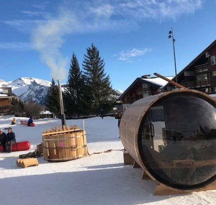 SAUNA EVOLUTION® Barrel Sauna Serenity Nature Air 4