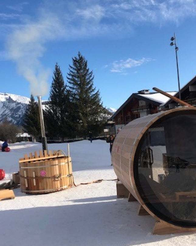 SAUNA EVOLUTION® Barrel Sauna Serenity Nature Air 4