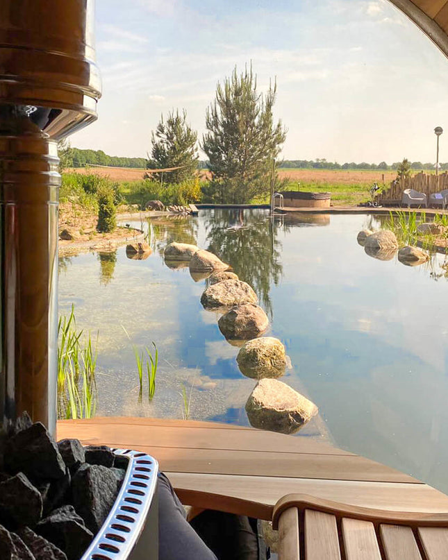 SAUNA EVOLUTION® Barrel Sauna Serenity Nature Air 4