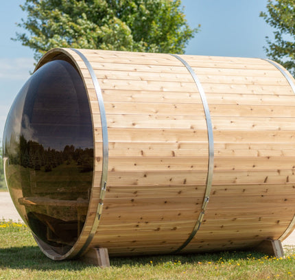 SAUNA EVOLUTION® Barrel Sauna Serenity Nature Air 4