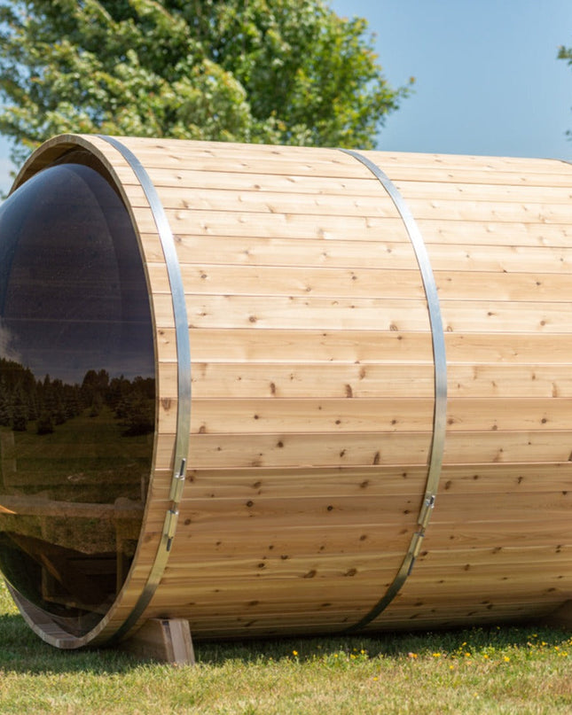SAUNA EVOLUTION® Barrel Sauna Serenity Nature Air 4