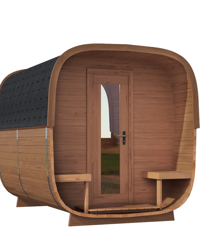 SAUNA EVOLUTION® Square Sauna Luxe Refresh 5