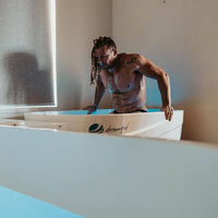 Dreampod Ice Bath with Chiller shown in a recovery facility