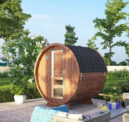SAUNA EVOLUTION® Barrel Sauna Serenity Nature Air 3