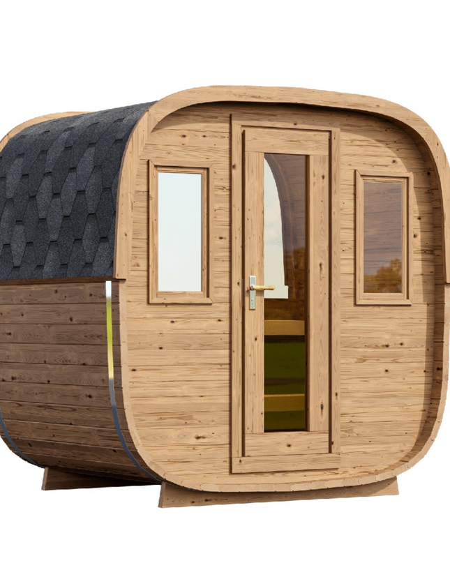 SAUNA EVOLUTION® Square Sauna Minimalist Refresh 6