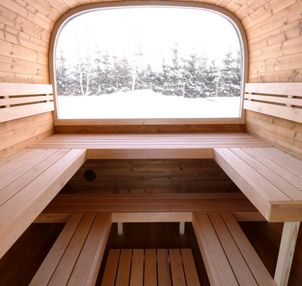 SAUNA EVOLUTION® Square Sauna Minimalist Refresh 6