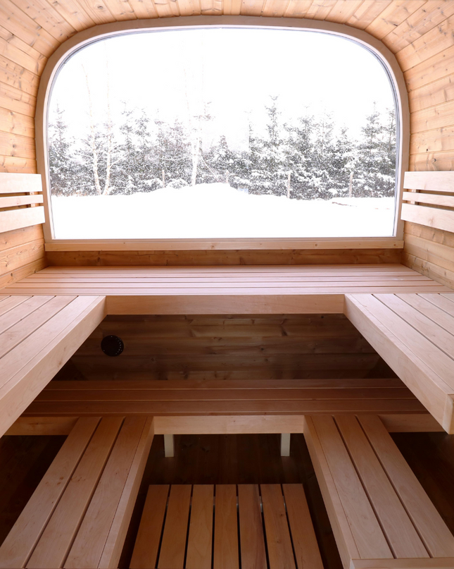 SAUNA EVOLUTION® Square Sauna Luxe Refresh 5