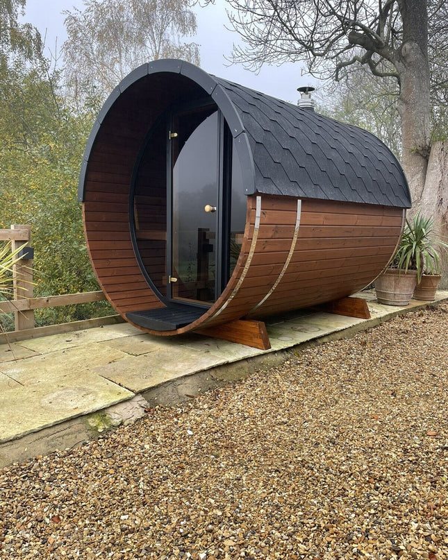 SAUNA EVOLUTION® Barrel Sauna Serenity Nature Air 7