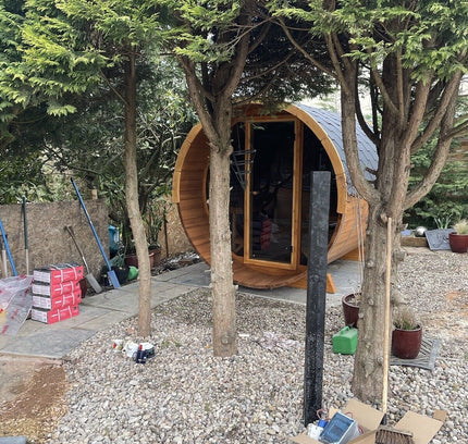SAUNA EVOLUTION® Barrel Sauna Serenity Nature Air 7