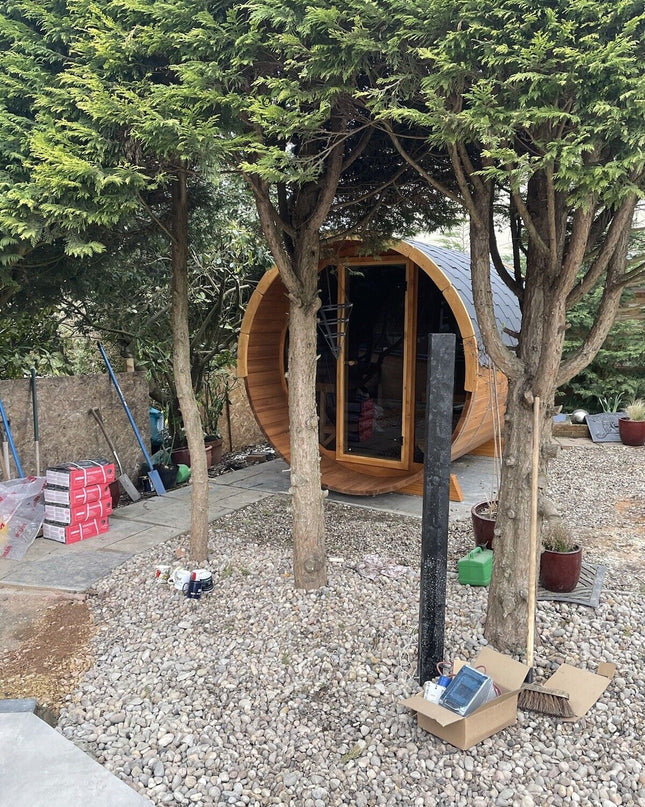 SAUNA EVOLUTION® Barrel Sauna Serenity Nature Air 7