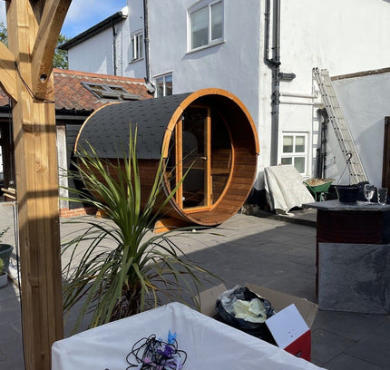 SAUNA EVOLUTION® Barrel Sauna Serenity Nature Air 7