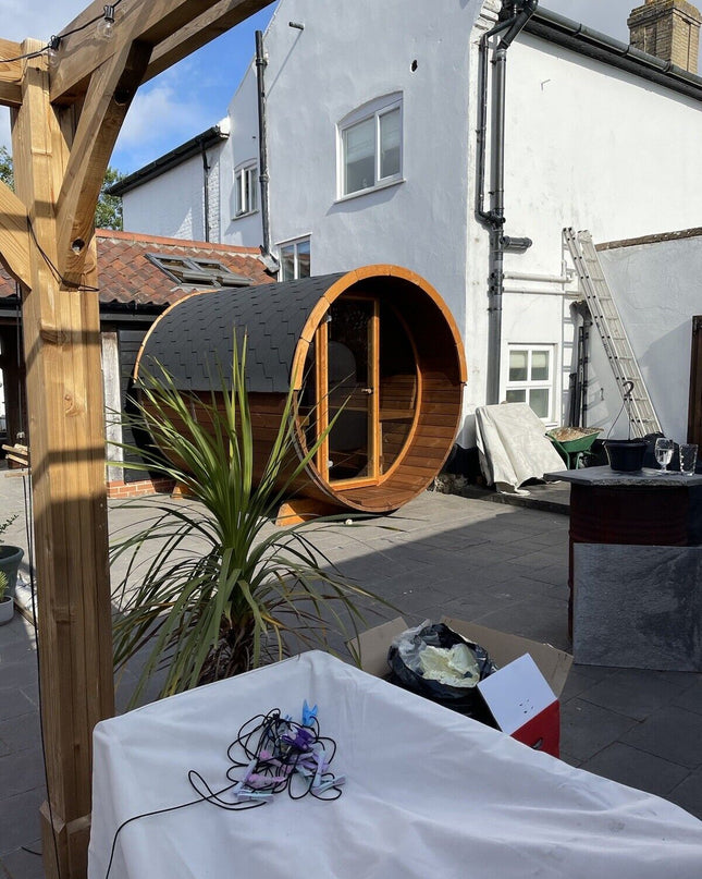 SAUNA EVOLUTION® Barrel Sauna Serenity Nature Air 7