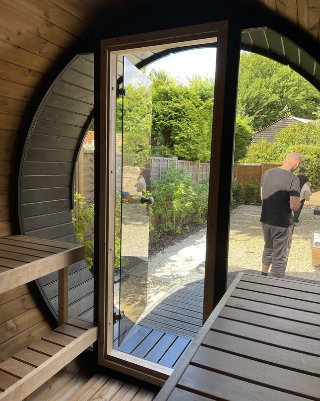 SAUNA EVOLUTION® Barrel Sauna Serenity Nature Air 7