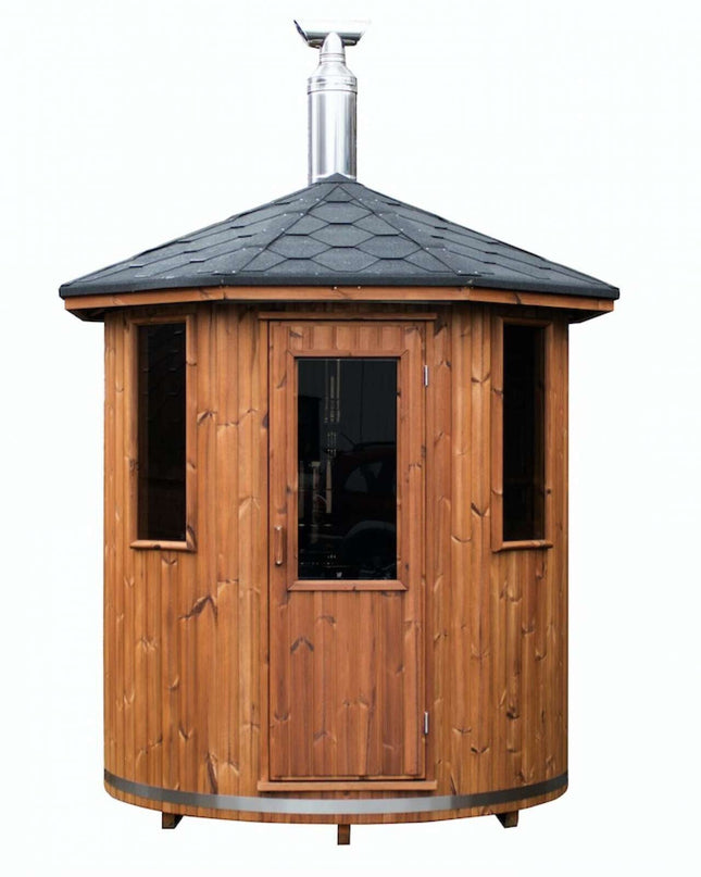 SAUNA EVOLUTION®  Garden Series Outdoor Sauna Cabin 06