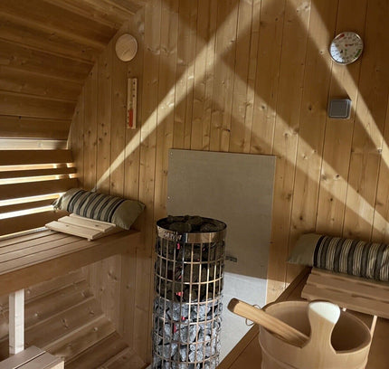 SAUNA EVOLUTION® Barrel Sauna Serenity Nature Air 7