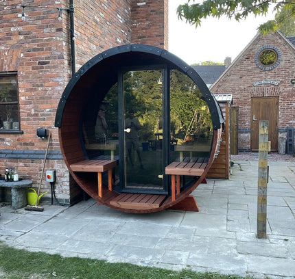 SAUNA EVOLUTION® Barrel Sauna Serenity Nature Air 7