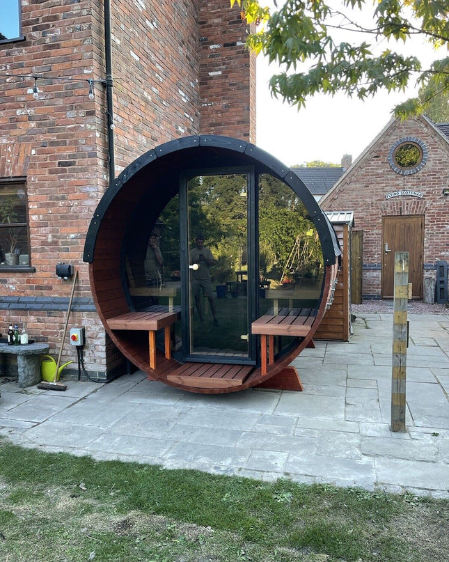 SAUNA EVOLUTION® Barrel Sauna Serenity Nature Air 7