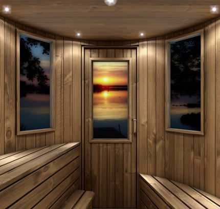 SAUNA EVOLUTION®  Garden Series Outdoor Sauna Cabin 06