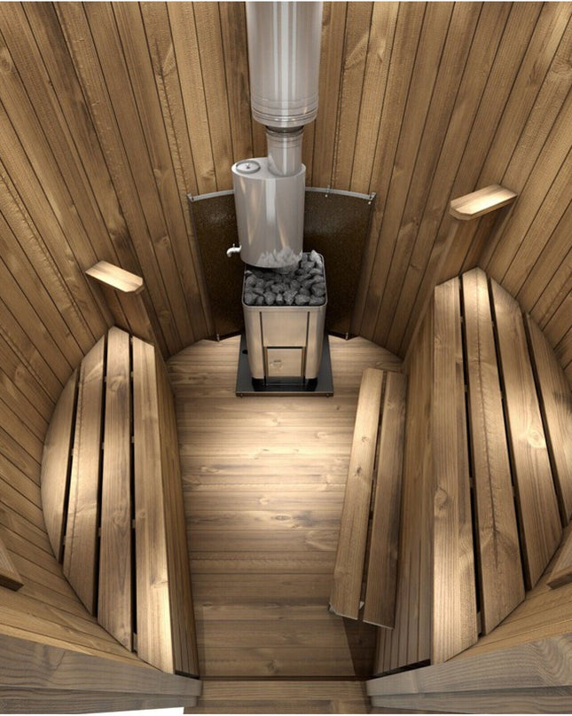 SAUNA EVOLUTION® Cabin Sauna Eco Oasis 6