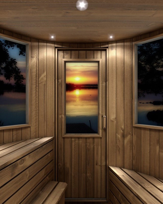 SAUNA EVOLUTION® Cabin Sauna Eco Oasis 6