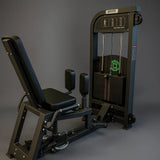 Gym machine with a dark gray background
