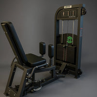 Gym machine with a dark gray background