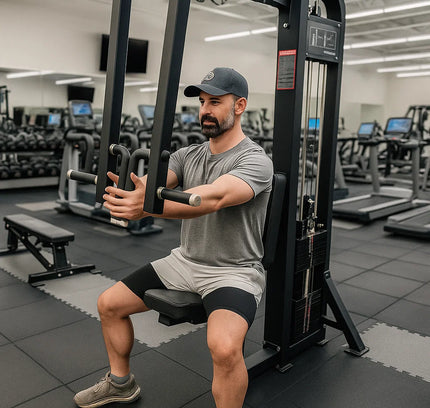 SFE Selectorized Pec Fly/Rear Delt Machine w/ 250lb weight stacks (New)