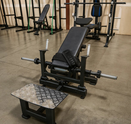 SFE Commercial Plate Loaded Hip Thrust Glute Machine (New)