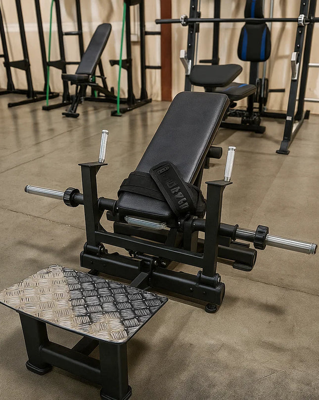 SFE Commercial Plate Loaded Hip Thrust Glute Machine (New)