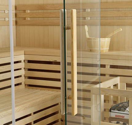 SAUNA EVOLUTION® 5-6 People Traditional Steam Sauna Room Luxury 1