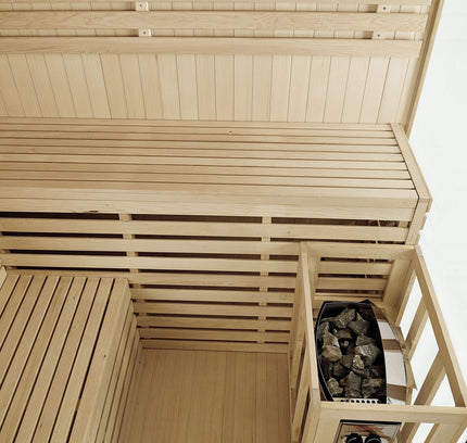 SAUNA EVOLUTION® 5-6 People Traditional Steam Sauna Room Luxury 1